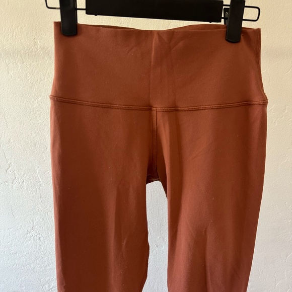 ALO HIGH RISE RUST FULL LENGTH LEGGING - Picture 2 of 4